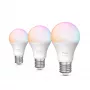 Philips Hue White and colour ambience Essential A60 – E27 išmanioji lemputė – 806 lm – 8 W – 3 vnt. pakuotė