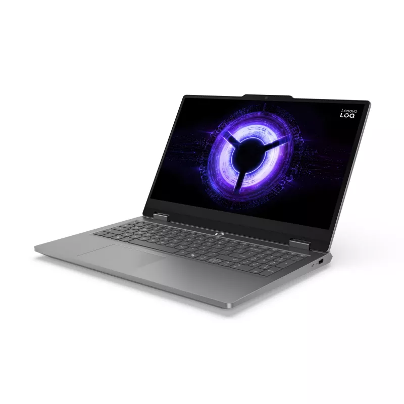 Nešiojamas kompiuteris Lenovo LOQ Essential 15IRX11 Intel® Core™ i5-13450HX 15.6 inch Full HD 16 GB DDR5 512 GB SSD NVIDIA® GeForce RTX™ 5050 Wi-Fi 6 Windows 11 Home Pilka