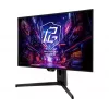 ASRock PGO27QFS 27 colių (68,6 cm) QHD 2560x1440 OLED žaidimų ekranas, 240 Hz, 0,03 ms, FreeSync Premium Pro, HDMI/DP/USB-C, juodos spalvos