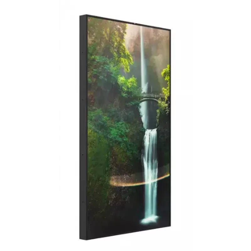 Skaitmeninės reklamos plokščiasis ekranas Hisense 55WH80F – 55 colių (139,7 cm) LED, 4K UHD, 4000 cd/m², Android 11, 24/7, ADS panelis, 8 ms, VESA, juodas