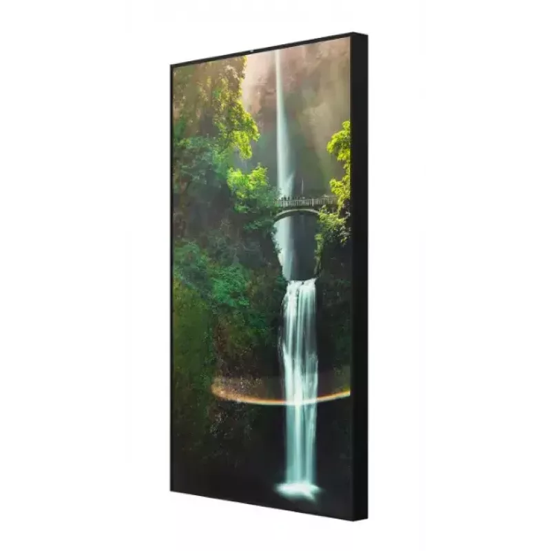 Skaitmeninės reklamos plokščiasis ekranas Hisense 55WH80F – 55 colių (139,7 cm) LED, 4K UHD, 4000 cd/m², Android 11, 24/7, ADS panelis, 8 ms, VESA, juodas