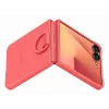 Samsung Galaxy Z Flip7 dėklas su žiedu (silikoninis) 17,4 cm (6,85 inch) Raudonas