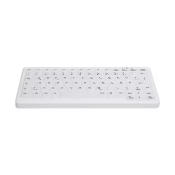 Contour Design Active Key Contour ClassicClean Medicinalinė klaviatūra su nuimamu dangteliu Mini belaidė balta C4110