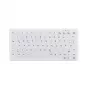 Contour Design Active Key Contour ClassicClean Medicinalinė klaviatūra su nuimamu dangteliu Mini belaidė balta C4110
