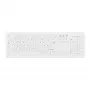 Contour Design Active Key ClassicClean medicininė klaviatūra C8100 belaidė balta