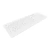 Contour Design Active Key ClassicClean medicininė klaviatūra C8100 belaidė balta