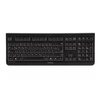 CHERRY DW 3000 belgiška AZERTY belaidė klaviatūra su pele, RF, juoda
