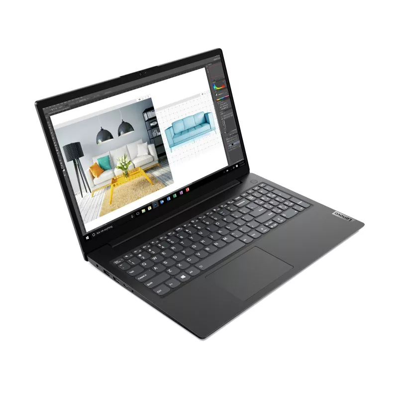 Nešiojamas kompiuteris Lenovo V15 G2 IJL Intel® Celeron® N4500 15,6 col. Full HD 8 GB DDR4 256 GB SSD Wi-Fi 6 Windows 11 Home Juoda