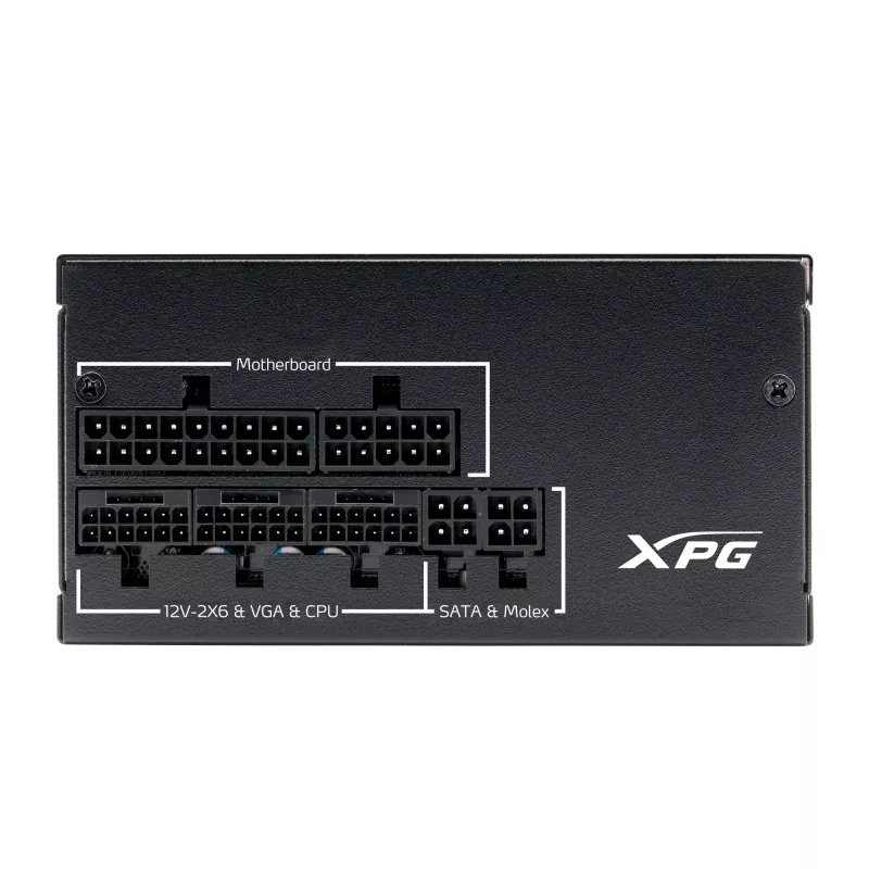 XPG PYMCORE 750w SFX GOLD Maitinimo blokas, 750 W, 100 - 240 V, 50/60 Hz, 10 A, 20 A, 62.4 A