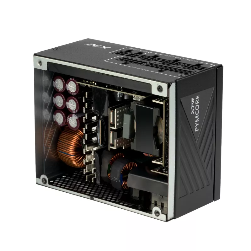 XPG PYMCORE 750w SFX GOLD Maitinimo blokas, 750 W, 100 - 240 V, 50/60 Hz, 10 A, 20 A, 62.4 A