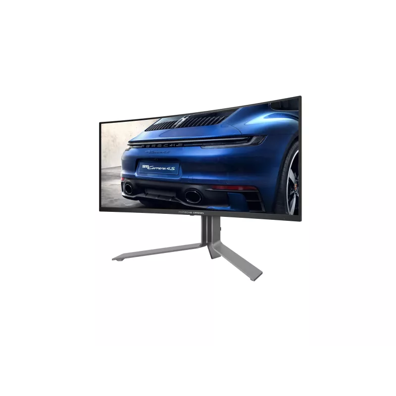 AOC Porsche Design PD34 monitorius 86,4 cm (34 col.) 3440 x 1440 pikselių Wide Quad HD QD-OLED juodas