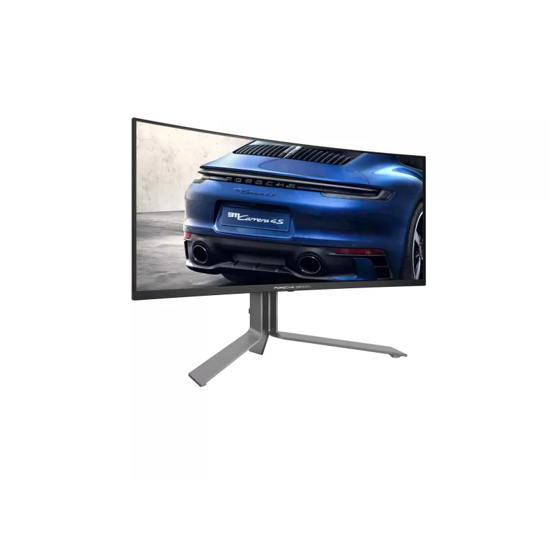 AOC Porsche Design PD34 monitorius 86,4 cm (34 col.) 3440 x 1440 pikselių Wide Quad HD QD-OLED juodas