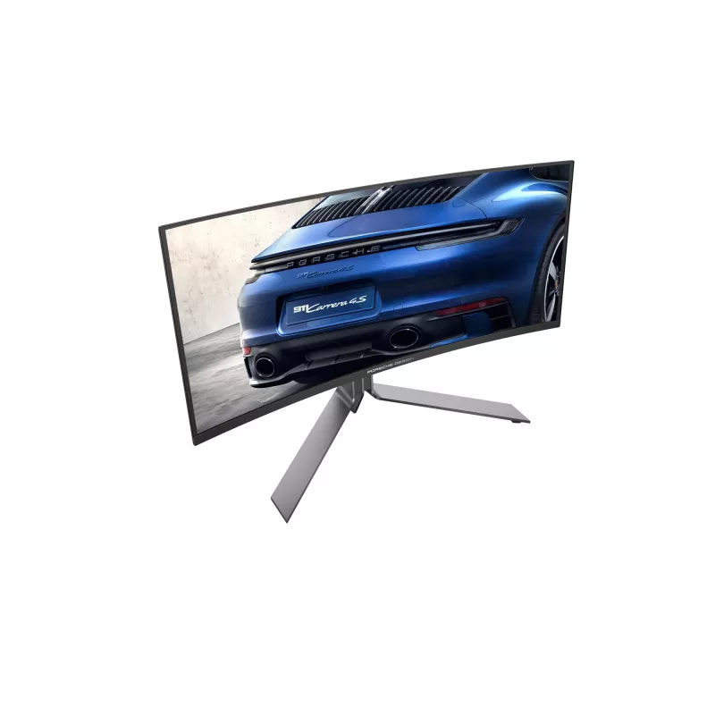 AOC Porsche Design PD34 monitorius 86,4 cm (34 col.) 3440 x 1440 pikselių Wide Quad HD QD-OLED juodas