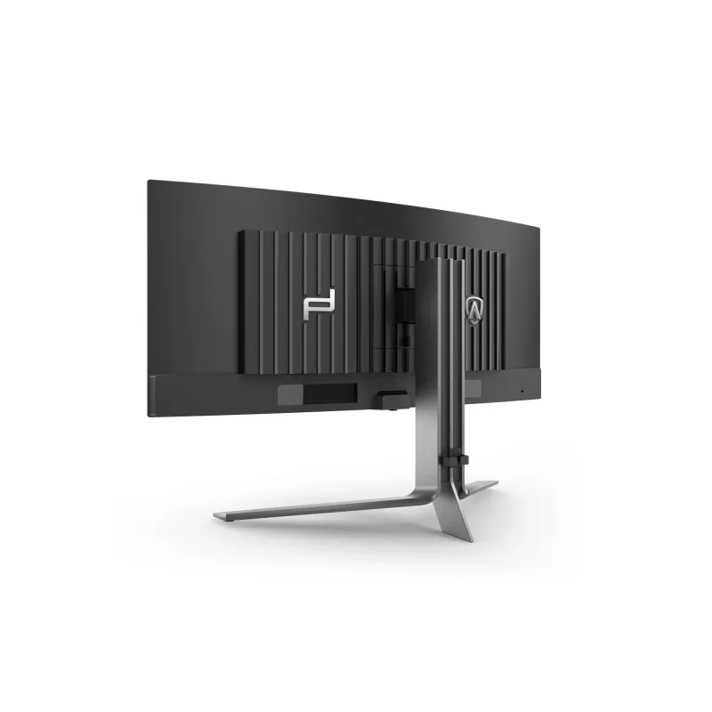 AOC Porsche Design PD34 monitorius 86,4 cm (34 col.) 3440 x 1440 pikselių Wide Quad HD QD-OLED juodas