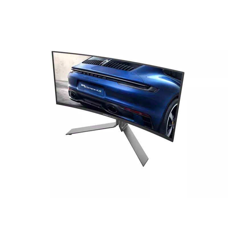 AOC Porsche Design PD34 monitorius 86,4 cm (34 col.) 3440 x 1440 pikselių Wide Quad HD QD-OLED juodas