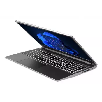 TERRA 1500P R5-7430U W11 AMD Ryzen™ 5 nešiojamas kompiuteris 39,6 cm (15,6 col.) 16 GB DDR4-SDRAM 500 GB SSD Wi-Fi 6E (802.11ax) Windows 11 Home sidabrinis