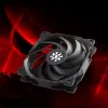 XPG VENTO 120 ARGB Black, 12 cm ventiliatorius, 1200 RPM, juodas