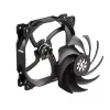 XPG VENTO 120 ARGB Black, 12 cm ventiliatorius, 1200 RPM, juodas