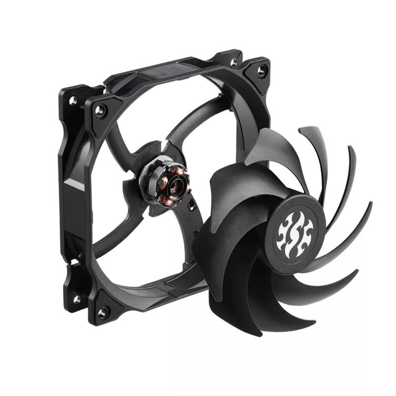 XPG VENTO 120 ARGB Black, 12 cm ventiliatorius, 1200 RPM, juodas