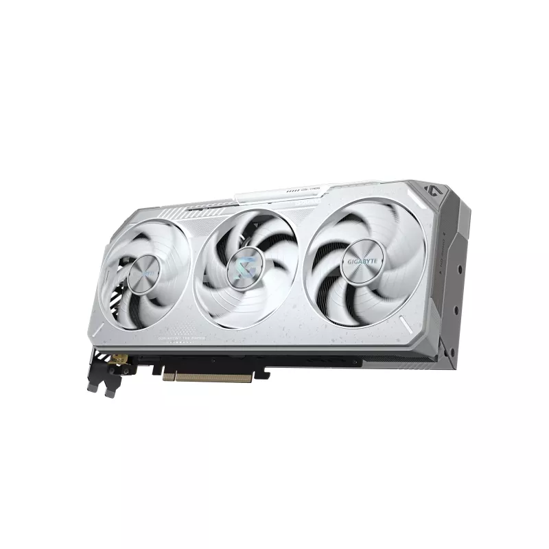Vaizdo plokštė GIGABYTE Radeon RX 9070 XT GAMING OC ICE 16 GB GDDR6 256 bit PCIe 5.0 3 ventiliatoriai balta