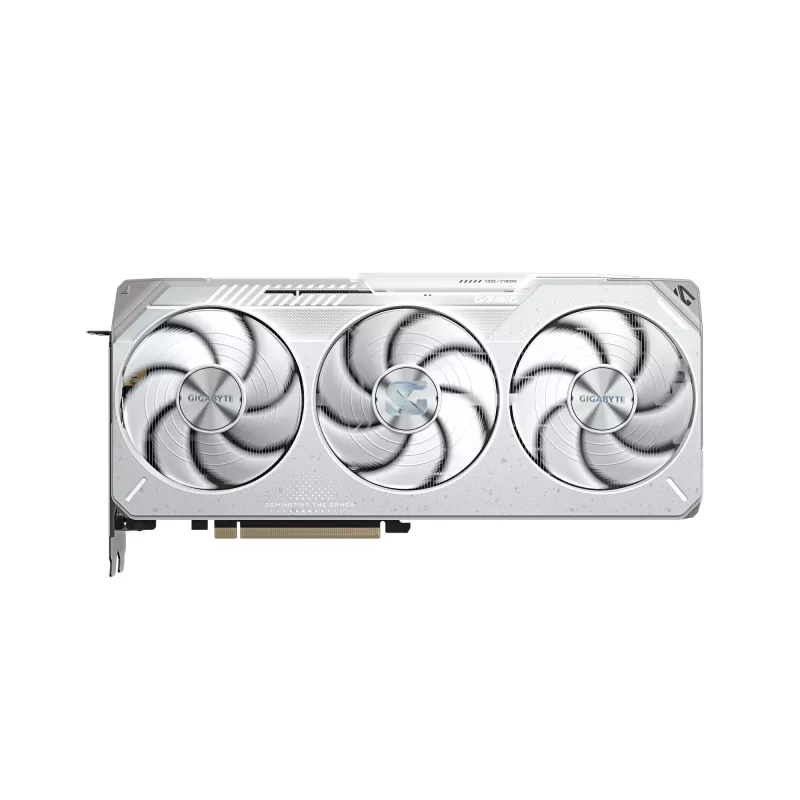 Vaizdo plokštė GIGABYTE Radeon RX 9070 XT GAMING OC ICE 16 GB GDDR6 256 bit PCIe 5.0 3 ventiliatoriai balta