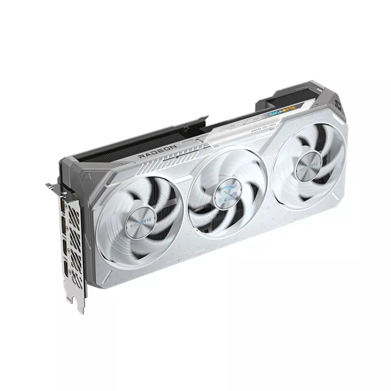Vaizdo plokštė GIGABYTE Radeon RX 9070 XT GAMING OC ICE 16 GB GDDR6 256 bit PCIe 5.0 3 ventiliatoriai balta
