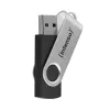 USB atmintinė Intenso 128 GB USB-A 3.2 Gen 1x1 juoda-sidabrinė