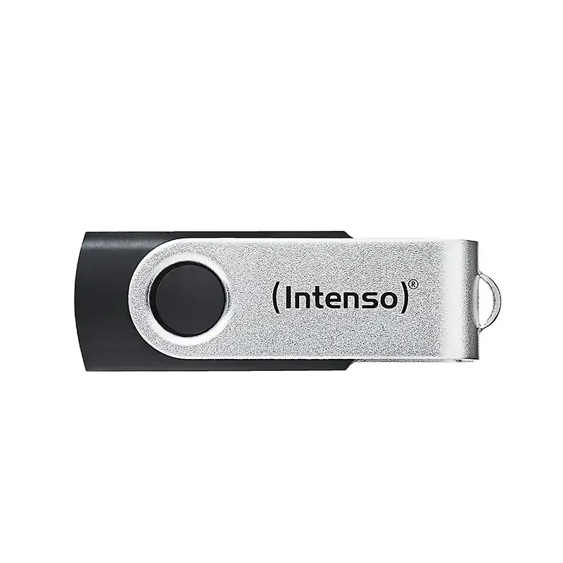 USB atmintinė Intenso 128 GB USB-A 3.2 Gen 1x1 juoda-sidabrinė