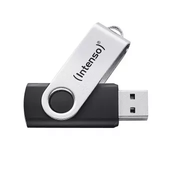 USB atmintinė Intenso 128 GB USB-A 3.2 Gen 1x1 juoda-sidabrinė