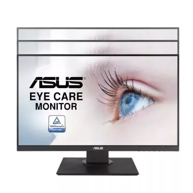 ASUS VA24DQLB kompiuterio monitorius 60.5 cm (23.8 colių) 1920 x 1080 pikselių Full HD LED juodas