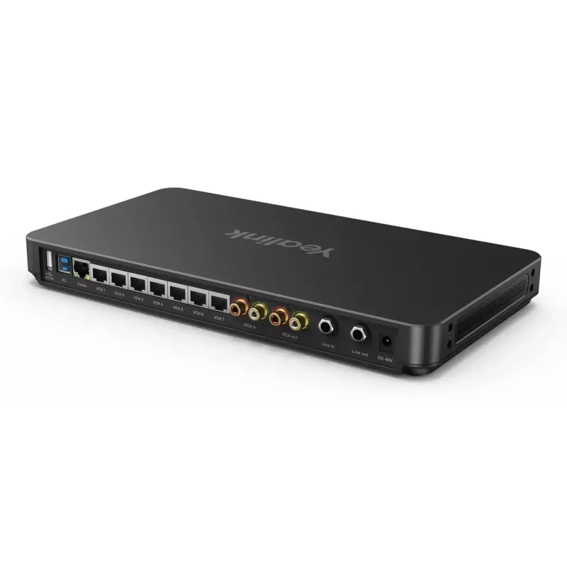 Yealink MVC S90-C5-004 vaizdo konferencijų sistema, 8 MP, Ethernet LAN, grupinė vaizdo konferencijų sistema