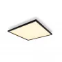 Philips Hue Aurelle Square Panel 600×600 mm protingas lubinis šviestuvas, Bluetooth, 220–240 V, 48 mm gylis, juodas/baltas