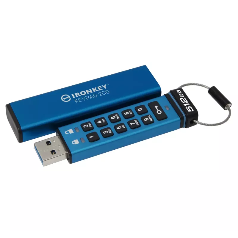 USB atmintukas Kingston Technology 512GB USB Type-A IronKey 200