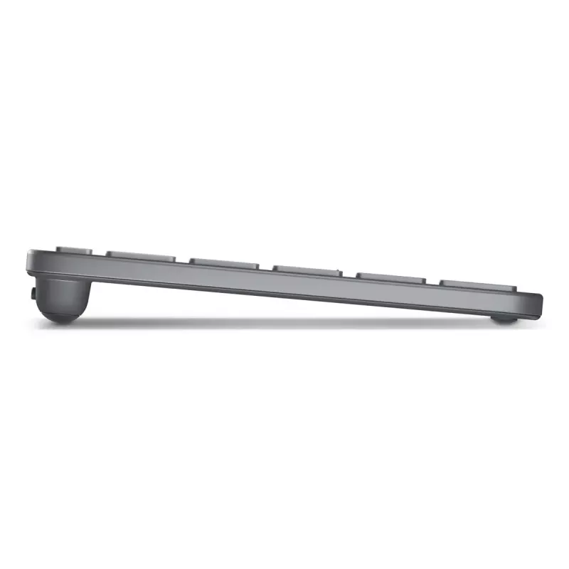 Belaidė kelių įrenginių klaviatūra Lenovo – USB Type-C, Luna Grey, 255,8×105,9×14,6 mm, 5V 200 mAh