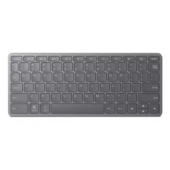 Belaidė kelių įrenginių klaviatūra Lenovo – USB Type-C, Luna Grey, 255,8×105,9×14,6 mm, 5V 200 mAh