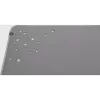 HP 200 Sanitizable Desk Mat, pilka, vienspalvė, perdirbtas polietileno tereftalatas (rPET), guma, neslystantis pagrindas