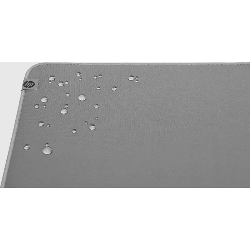 HP 200 Sanitizable Desk Mat, pilka, vienspalvė, perdirbtas polietileno tereftalatas (rPET), guma, neslystantis pagrindas
