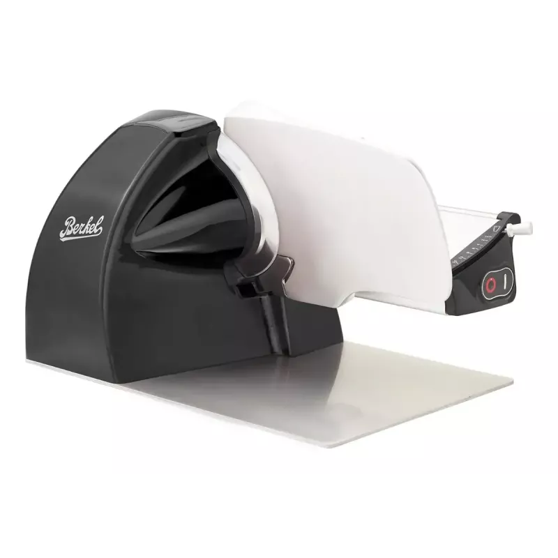 Elektrinė pjaustyklė Berkel Home Line 200 Plus – 190 W, maks. pjūvio storis 1,8 cm, juodas aliuminis
