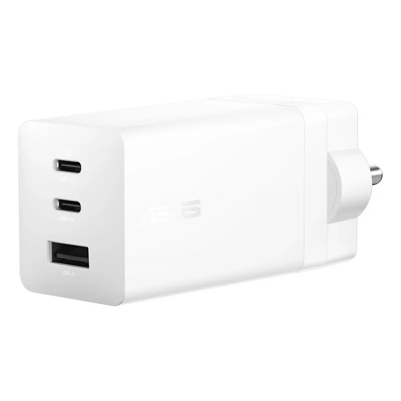 ASUS 100W USB-C GaN įkroviklis universalus baltas AC greitas įkrovimas