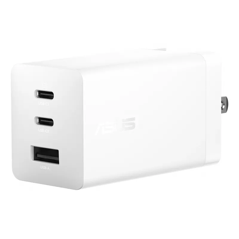 ASUS 100W USB-C GaN įkroviklis universalus baltas AC greitas įkrovimas
