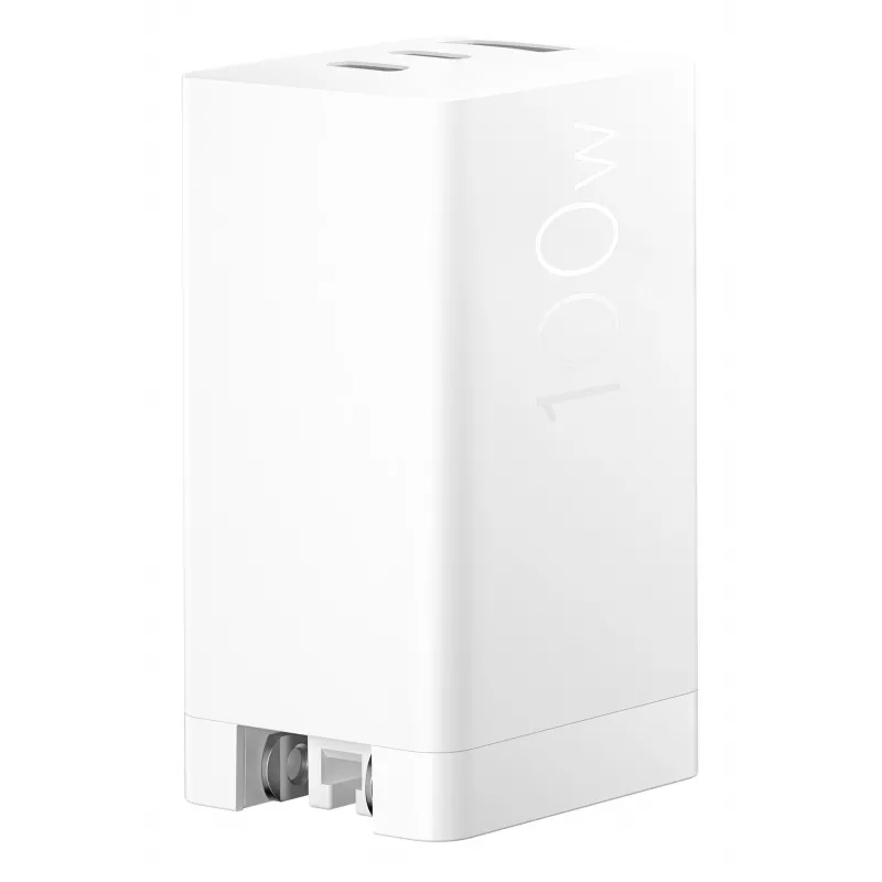 ASUS 100W USB-C GaN įkroviklis universalus baltas AC greitas įkrovimas