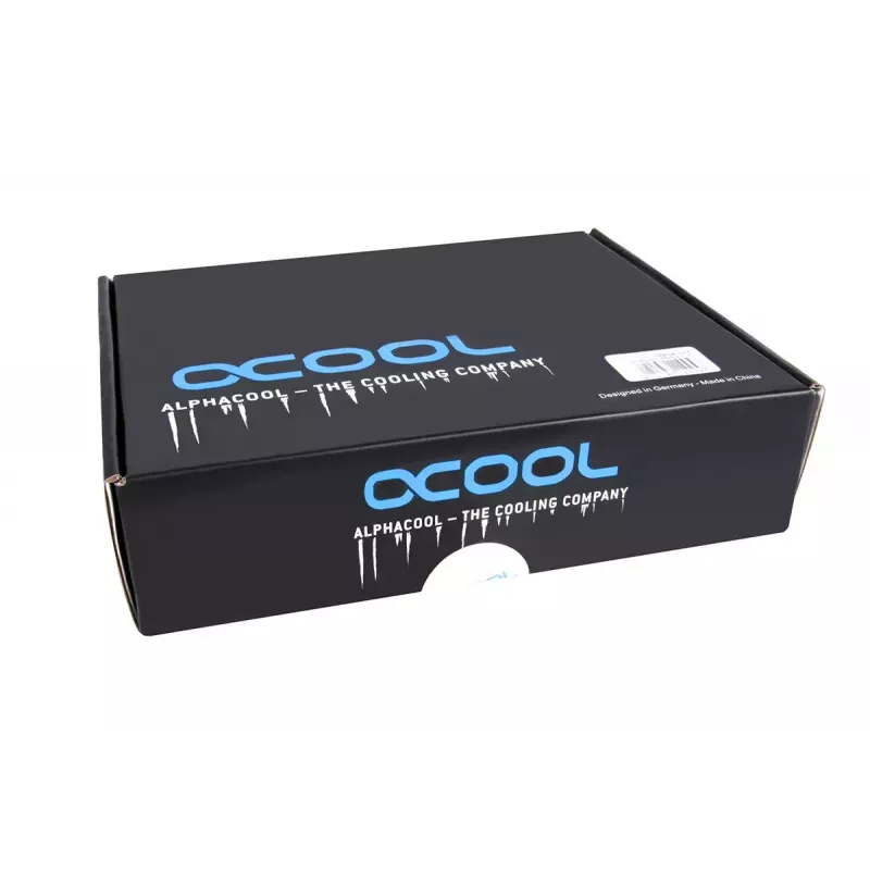 Vandens blokas Alphacool 12993 Acetal Varis Nikelis Juodas 52mm 56mm 22.5mm