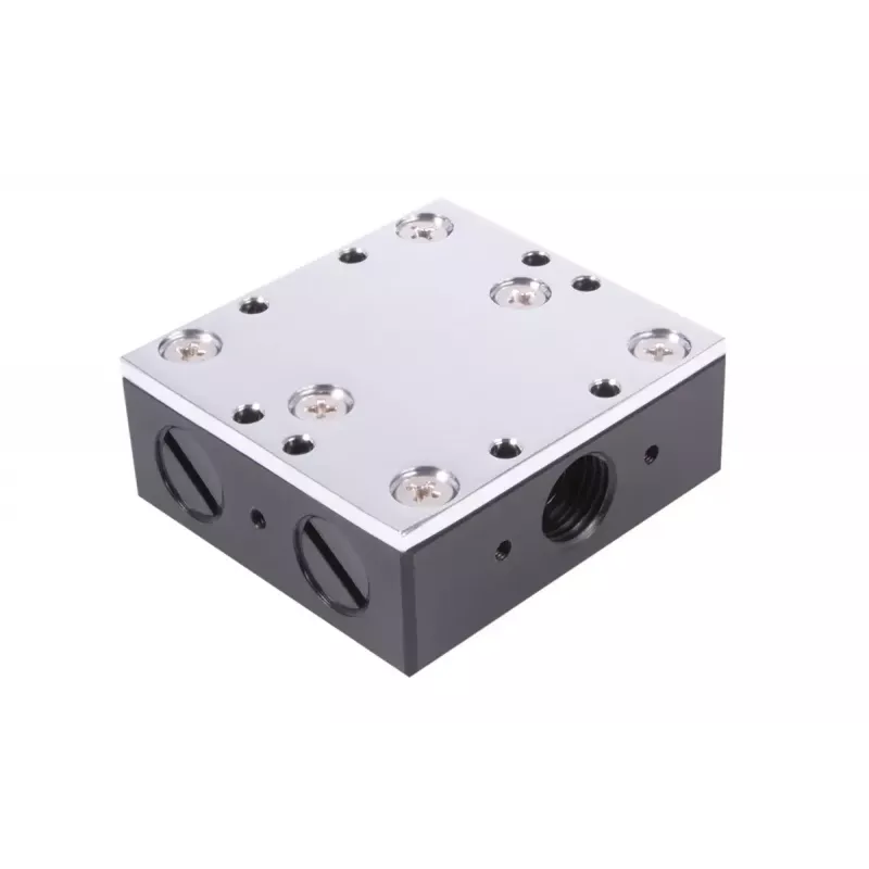 Vandens blokas Alphacool 12993 Acetal Varis Nikelis Juodas 52mm 56mm 22.5mm