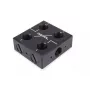 Vandens blokas Alphacool 12993 Acetal Varis Nikelis Juodas 52mm 56mm 22.5mm