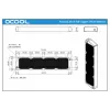 Šilumos šalintuvas Alphacool NexXxoS XT45 Full Copper X-Flow