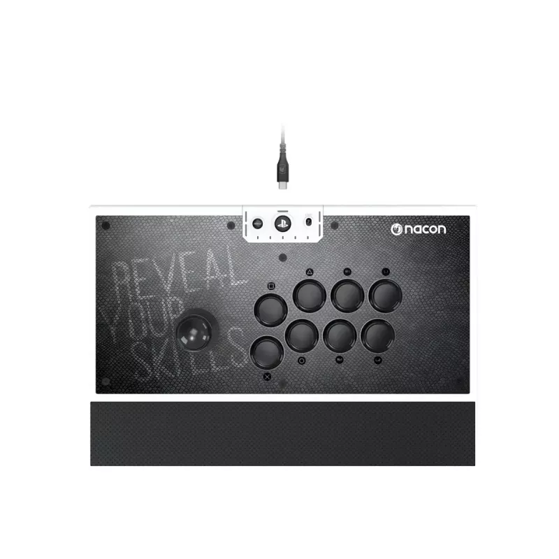 Arcade svirtis NACON DAIJA Black White USB PC PS4 PS5 laidinė 3 m