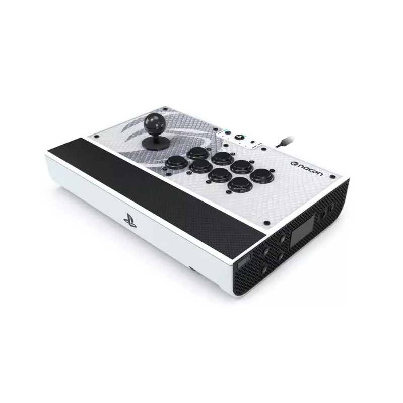 Arcade svirtis NACON DAIJA Black White USB PC PS4 PS5 laidinė 3 m