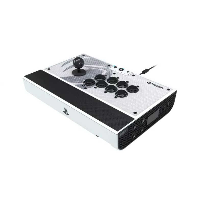 Arcade svirtis NACON DAIJA Black White USB PC PS4 PS5 laidinė 3 m
