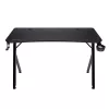 Stalas Trust GXT 700 Omnius Juodas Stačiakampis Metalinis Rėmas 1200x600x740mm