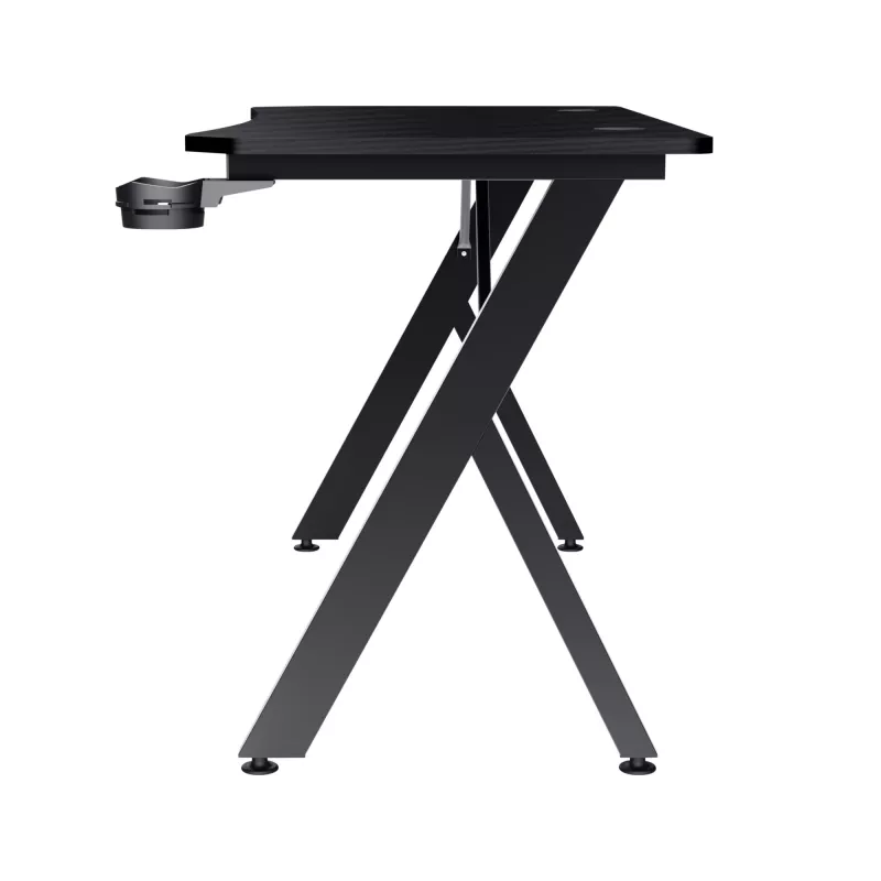 Stalas Trust GXT 700 Omnius Juodas Stačiakampis Metalinis Rėmas 1200x600x740mm